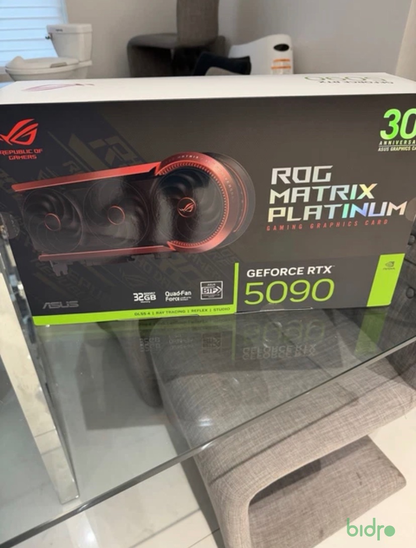 ASUS ROG Matrix Platinum GeForce RTX 5090 – Ediție aniversară de 30 de ani. Se livrează cu garanție și bon fiscal.